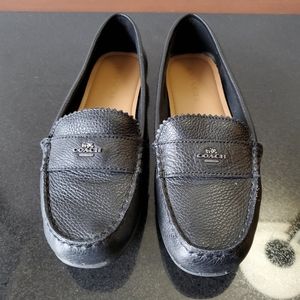 Black Coach flats